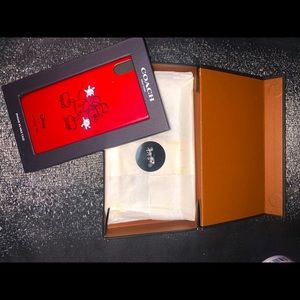 Brand New Coach X Disney IPhone XS MAX case